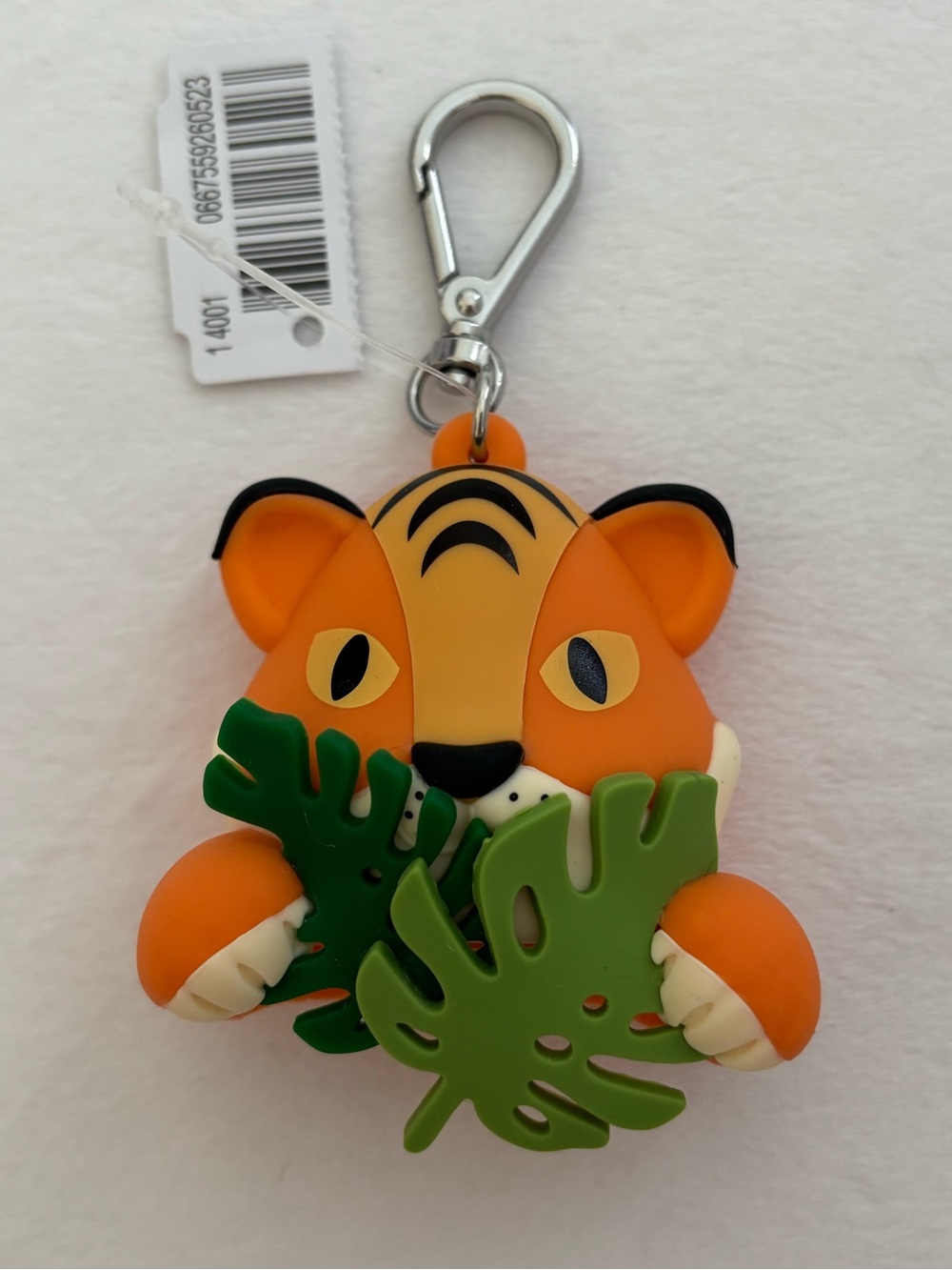 Bath & Body Works Jungle Tiger PocketBac Hand Sanitizer Holder NWT